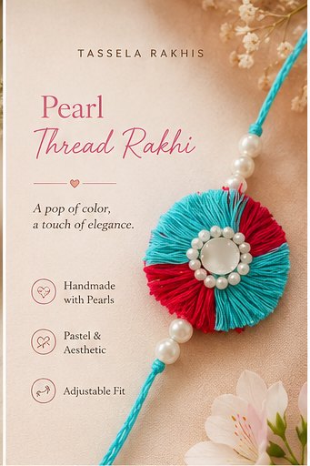 Pearl rakhi