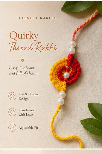 Quirky rakhi